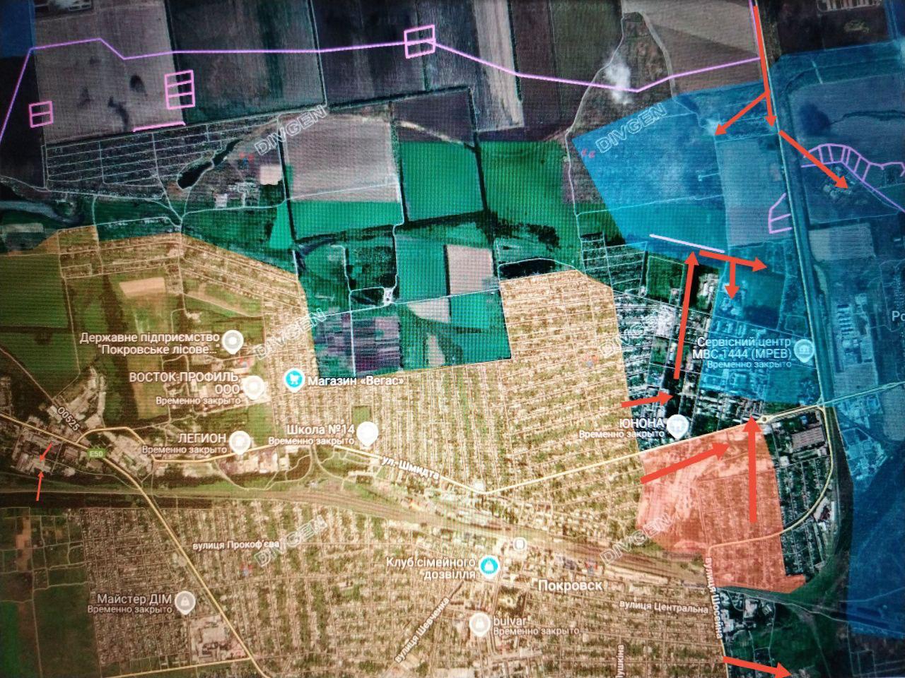 Юрий Котенок: Покровское (Красноармейское) направление