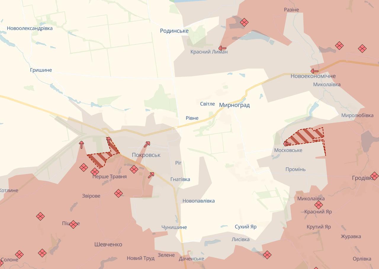Анатолий Кузичев: Карты Покровска и оперативной ситуации с обеих сторон Анатолий Кузичев: Карты Покровска и оперативной ситуации с обеих сторон