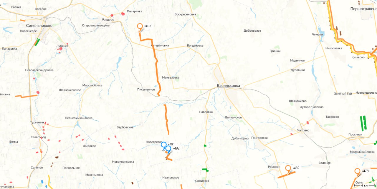 Инженерные сооружения ВСУ. Начало строительства октябрь 2025 года Инженерные сооружения ВСУ. Начало строительства октябрь 2025 года