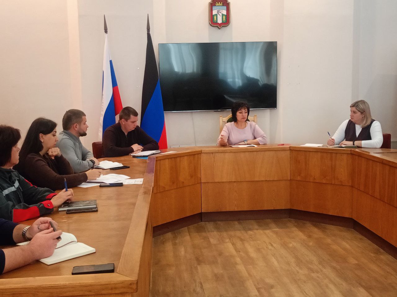 Наталья Великодная: Провела очередное заседание штаба по жизнеобеспечению Тельмановского муниципального округа Наталья Великодная: Провела очередное заседание штаба по жизнеобеспечению Тельмановского муниципального округа