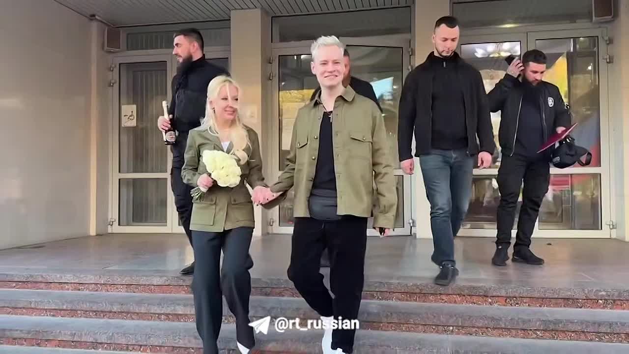 Мизулина и Шаман официально поженились в Донецке