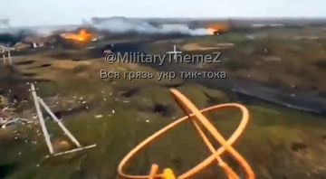 Как-то так выглядит наступление ВСУчек на Родинское