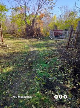 Коммунальщики благоустроили очередное ритуальное место Мариуполя