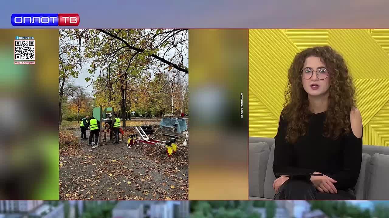 Масштабное благоустройство в торезском парке «Центральный» выходит на финишную прямую