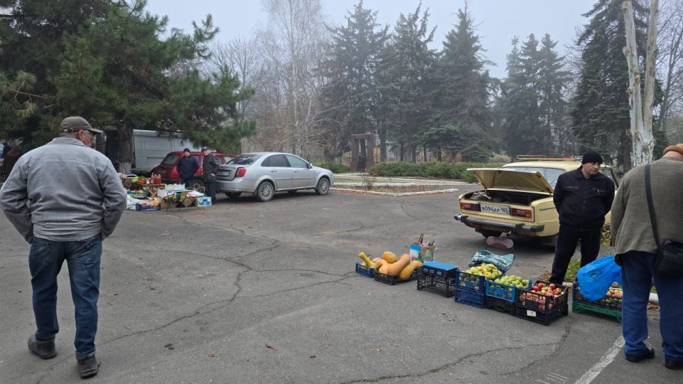 В поселке Старобешево состоялась выездная торговая ярмарка В поселке Старобешево состоялась выездная торговая ярмарка