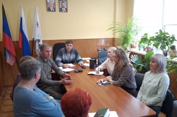 Встреча с коллективом Филиала «Шахтерсктеплосеть»