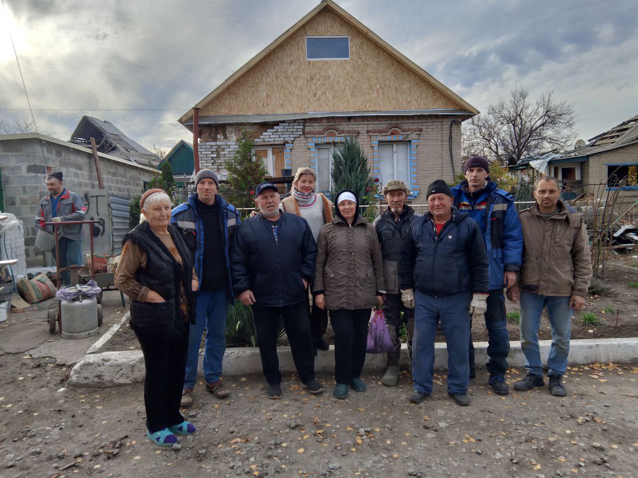 Александр Пеняев: С Божьей помощью продолжаем восстанавливать частные дома