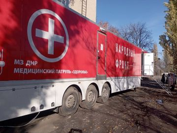 «Автопоезд Здоровье» в Амвросиевской ЦРБ: первые итоги работы