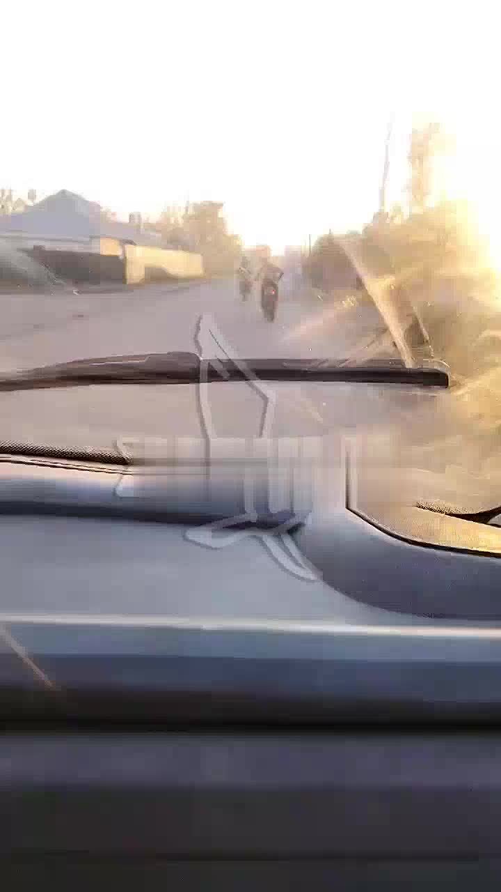 Ситуация на дороге в Харцызске