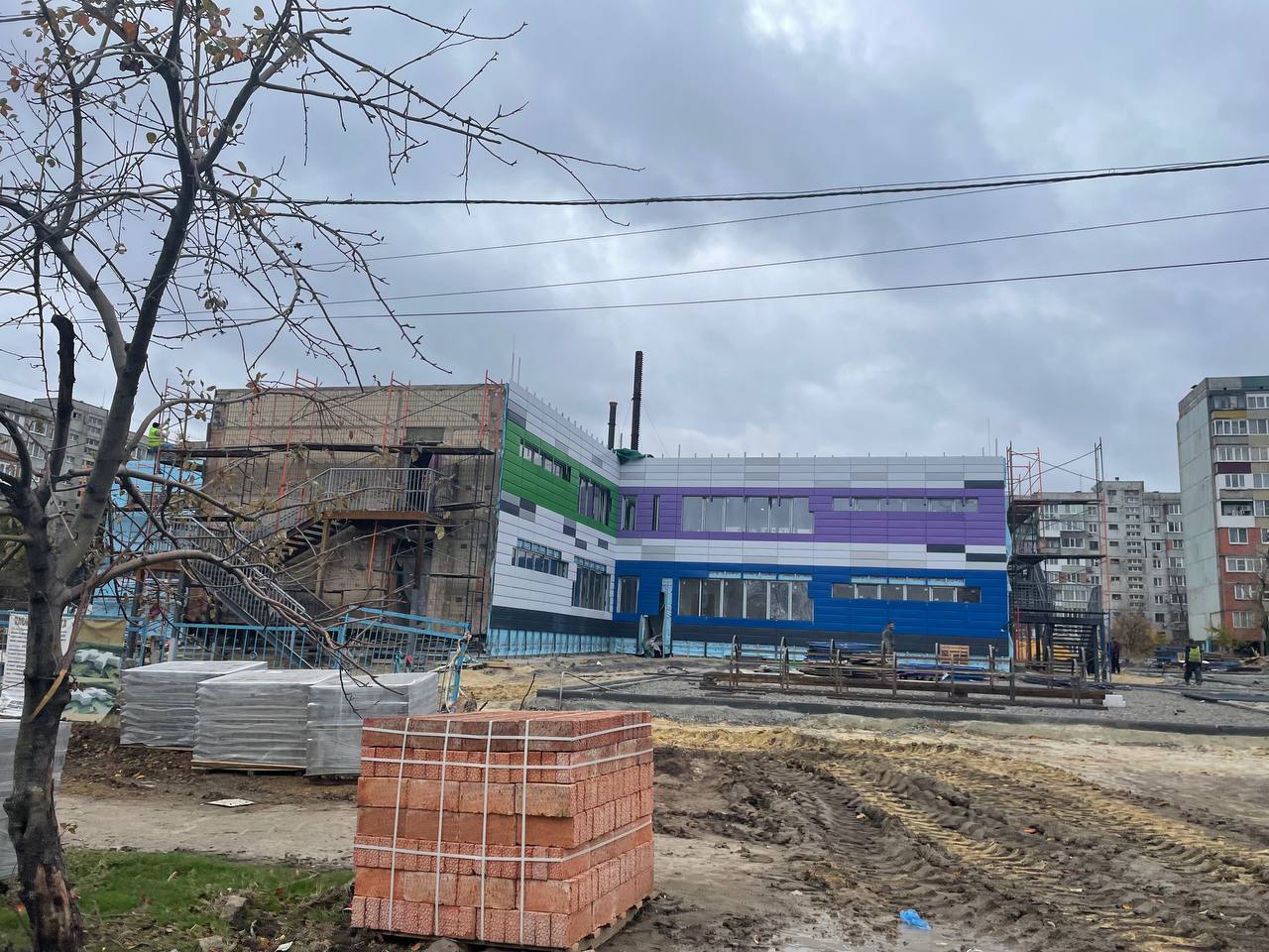 До конца 2025 года завершат ремонт детсада №19 в Макеевке До конца 2025 года завершат ремонт детсада №19 в Макеевке