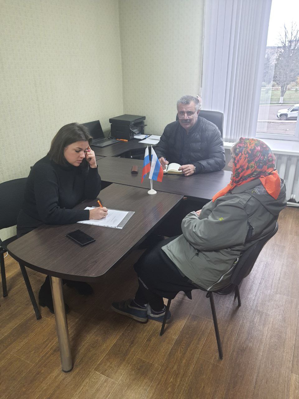 Встреча с населением в пгт