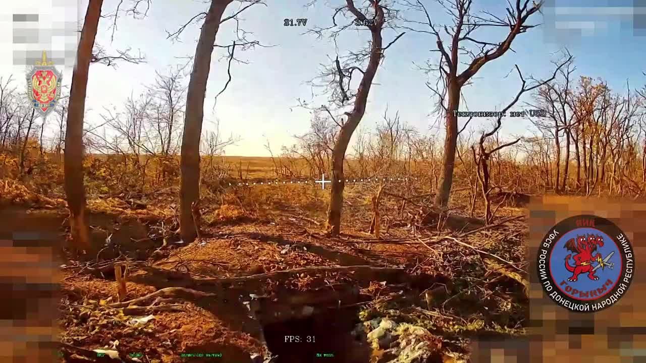 Подразделение "Горыныч" Донецкого Управления ФСБ уничтожает украинских боевиков на окраинах Константиновки