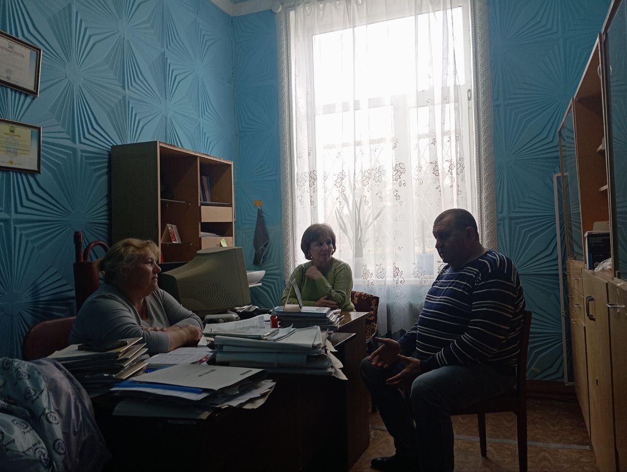 Заведующий Солнцевским территориальным сектором Сергей Сеферов провел встречу с трудовым коллективом фельдшерского здравпункта