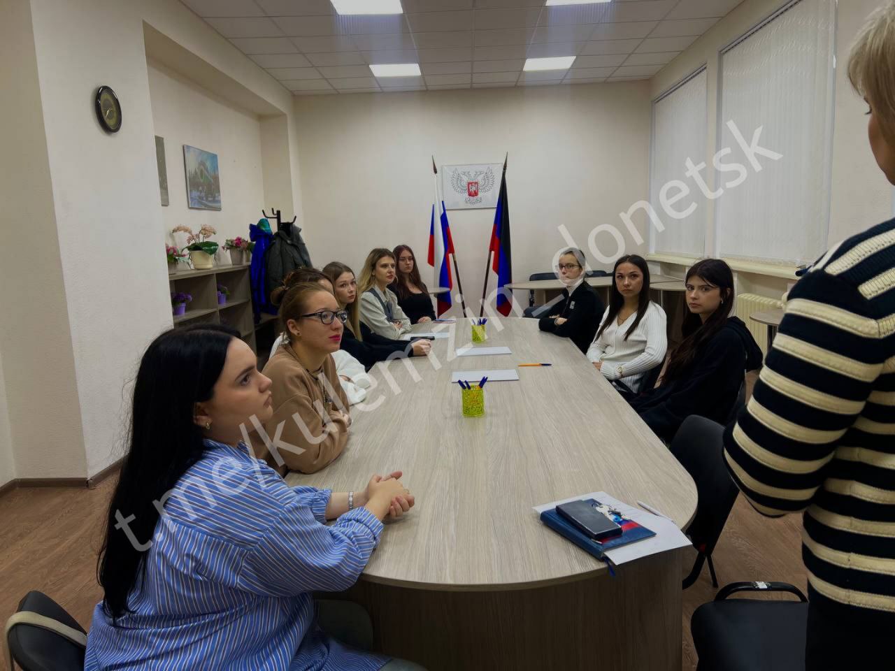 Сегодня состоялась встреча Студенческого координационного совета по развитию молодёжной политики при Управе Ворошиловского района