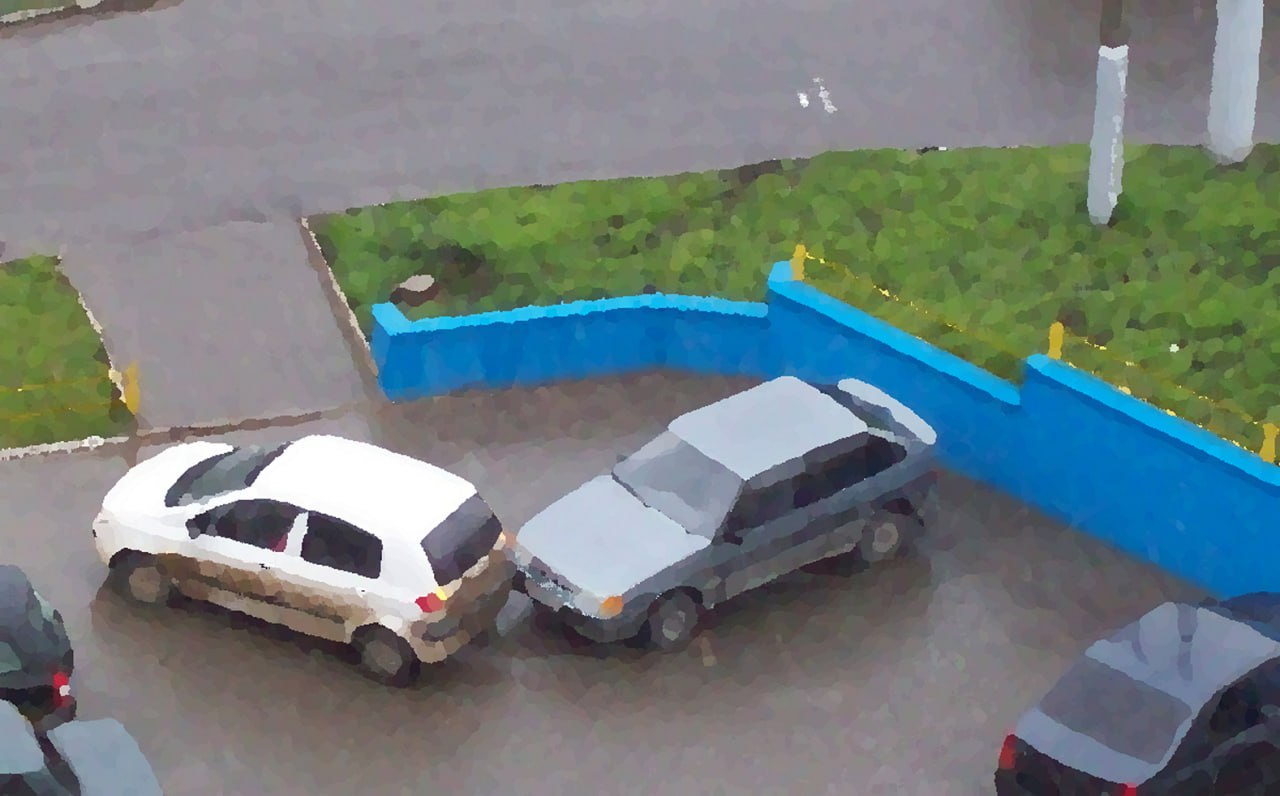 Водитель скрылся с места ДТП