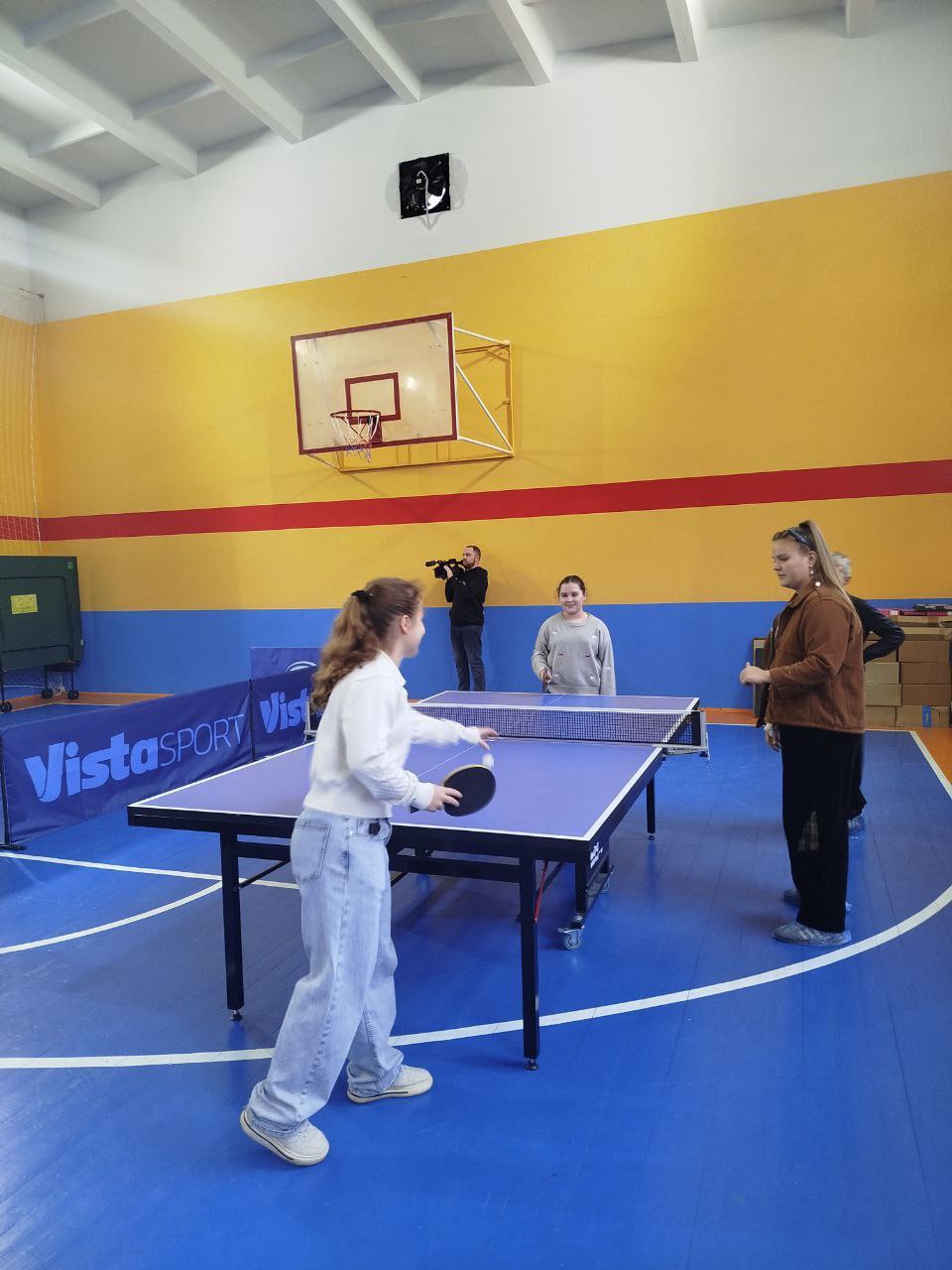 Александр Шатов: В Шахтерске открыли отделение настольного тенниса Александр Шатов: В Шахтерске открыли отделение настольного тенниса