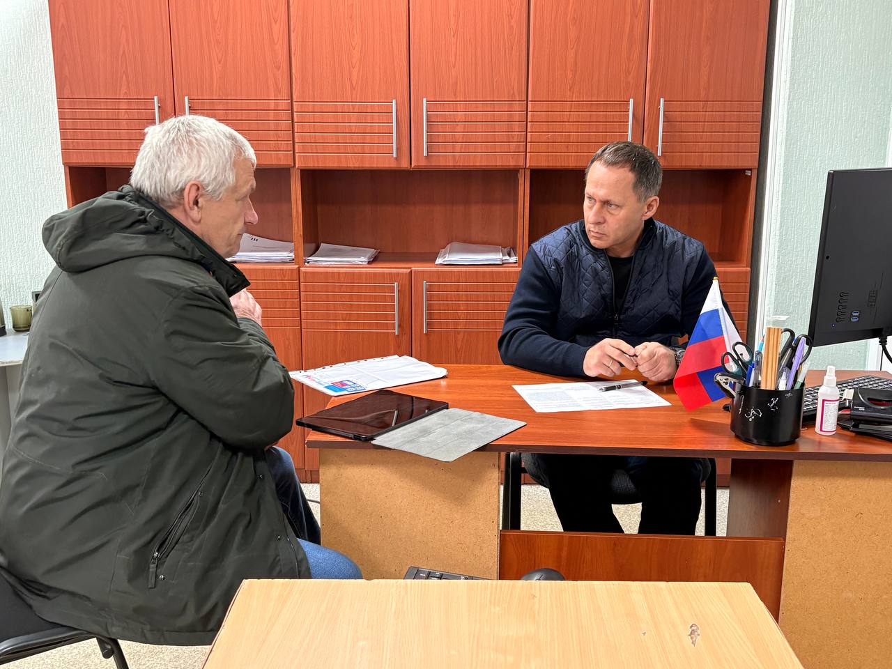 Александр Пеняев: Провел очередной прием жителей в администрации