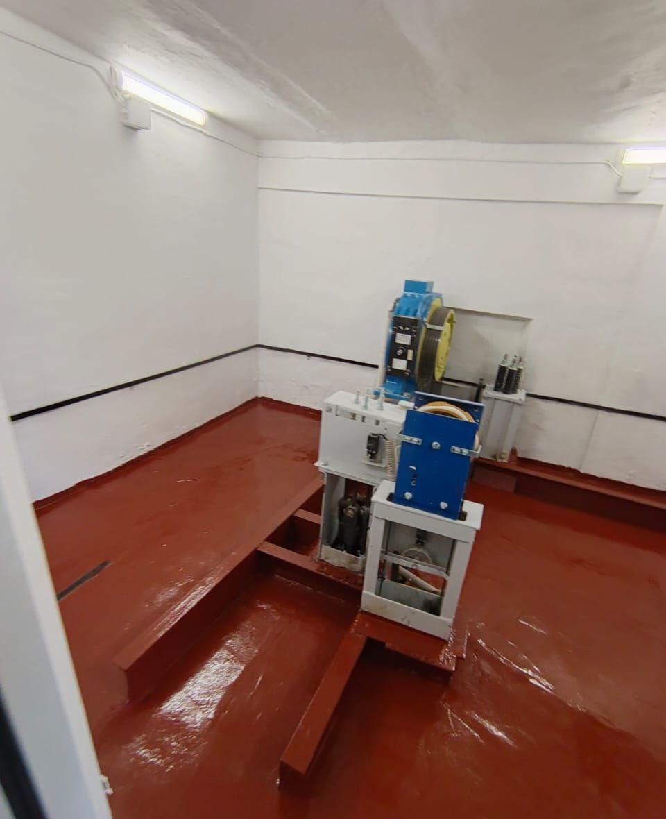 Сергей Желновач: Хабаровские специалисты отремонтировали шахту лифта в больнице Дебальцево