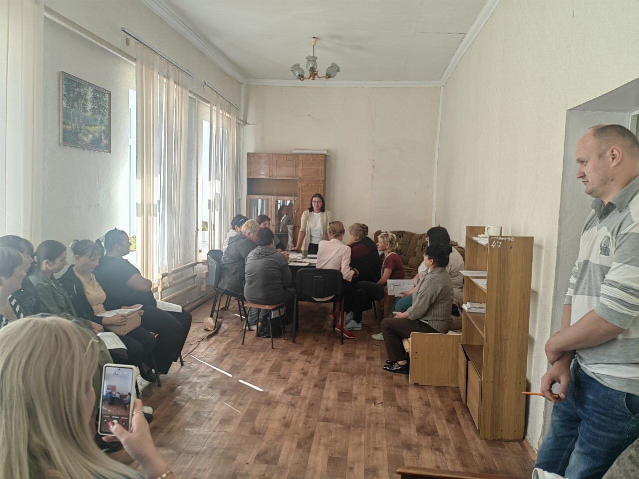 Государственным инспектором труда Лешковой Людмилой Владимировной проведен профилактический визит для ГБУ Херсонской области «Новотроицкий комплексный центр социального обслуживания населения» по вопросам охраны труда