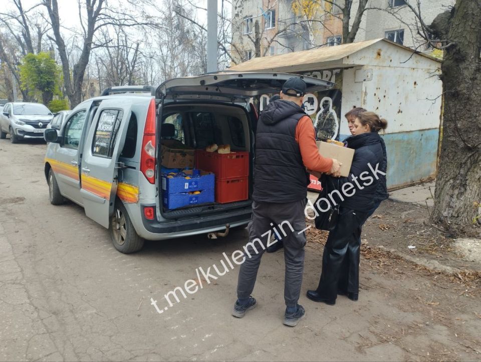 Алексей Кулемзин: Продолжаем оказывать помощь жителям Красногоровки Алексей Кулемзин: Продолжаем оказывать помощь жителям Красногоровки