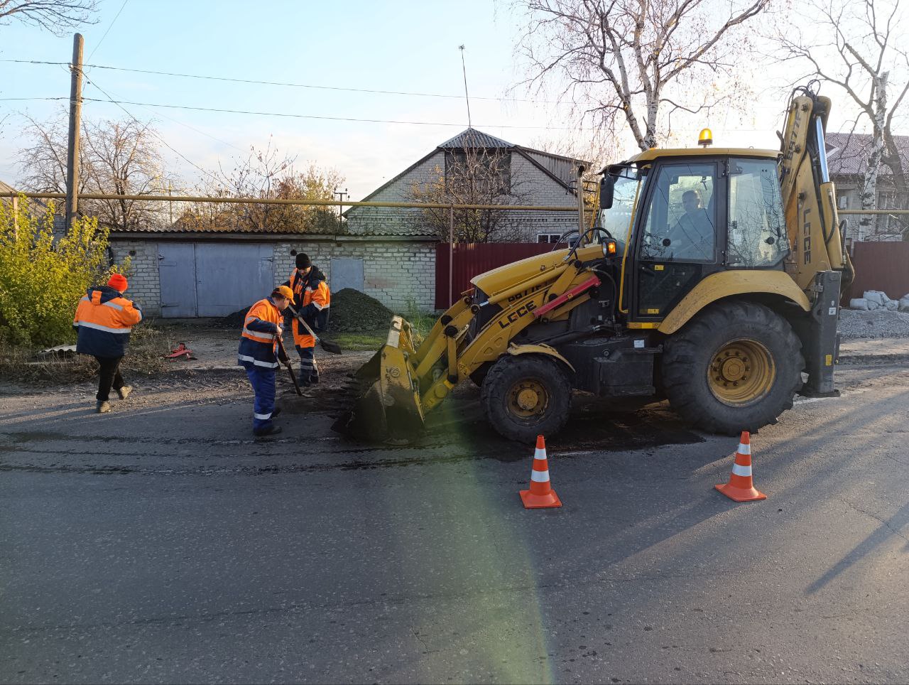 В Ждановке приступили к ремонту автомобильной дороги по улице Толбухина