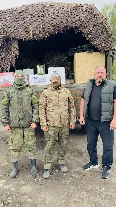 Валерия Петрусевич: Привезли нашим военным на Донецкое направление огромное количество маскировочных сетей и питательные сублимированные супы, борщи, сделанные с любовью Весточкой из Крыма