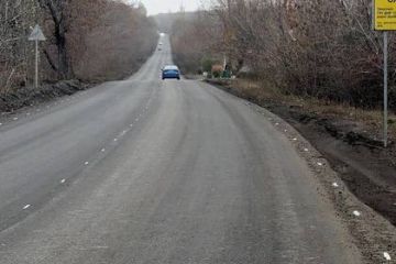 В Донецке досрочно завершили ремонт на Моспинском шоссе