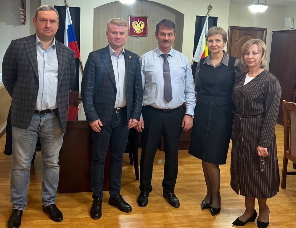 Антон Крамаренко провел рабочую встречу с руководителем Российского научно-исследовательского института проблем мелиорации в Новочеркасске