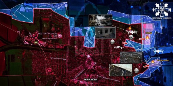 «Покровское направление: Ситуация уже не просто ухудшается, её постепенно затягивает в красную зону. То, что сейчас называют «серой зоной», сейчас выглядит не как равная борьба, а как банальное преимущество в количестве...