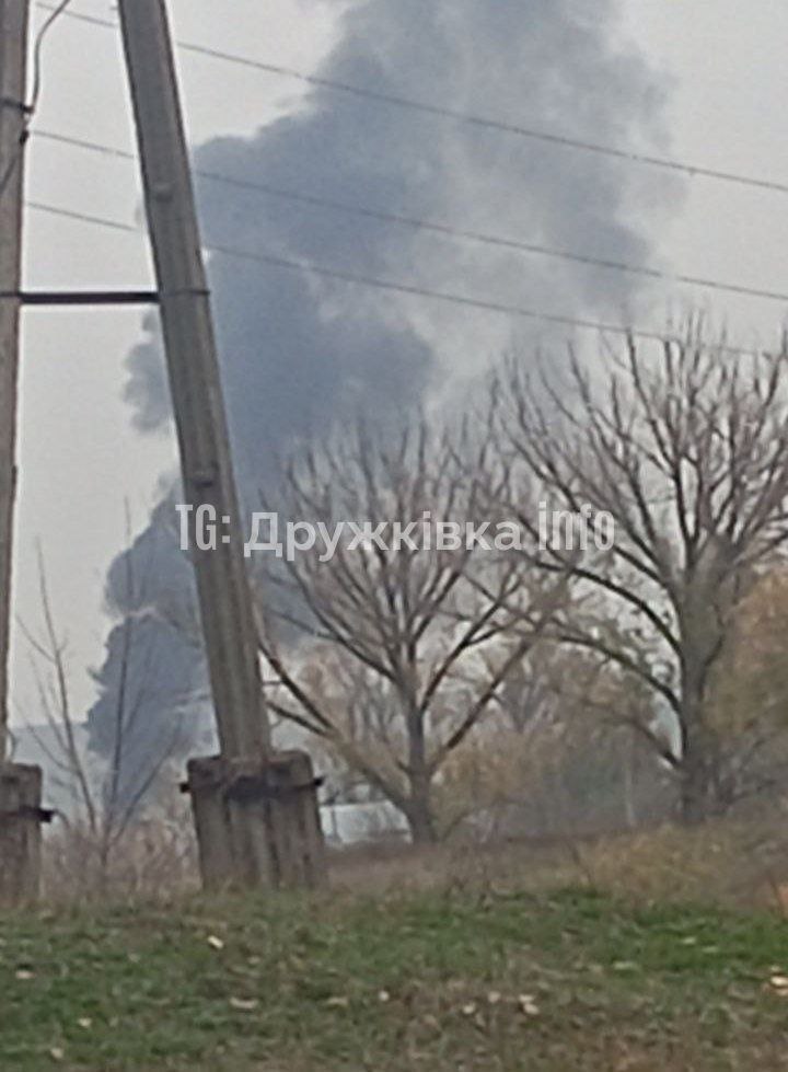 В Дружковке работают наши БПЛА, есть входящие В Дружковке работают наши БПЛА, есть входящие