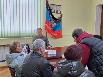 Александр Шатов: Провел прием граждан в местной общественной приемной «Единой России»