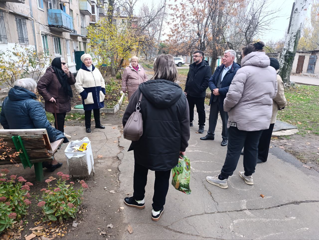 Сергей Литвинов: Встреча с жителями Ждановки