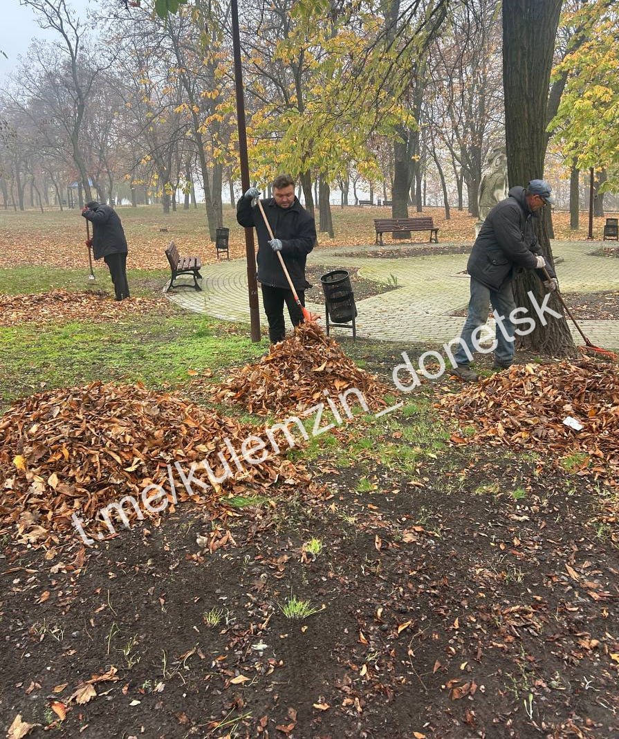 Продолжается активная работа по благоустройству парковых зон