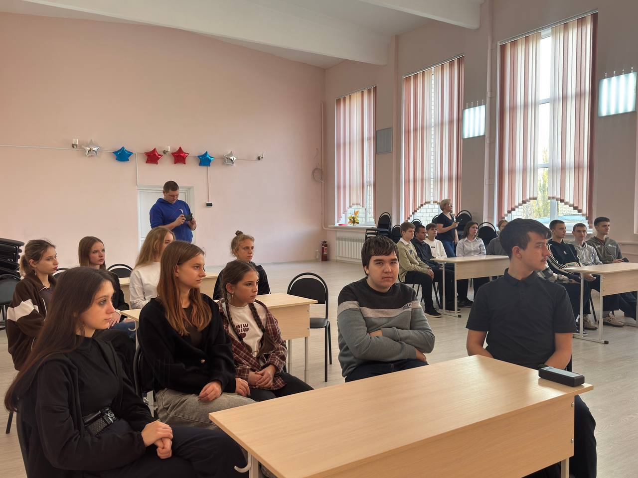 Профориентационные встречи с учащимися школ Ясиноватского муниципального округа продолжаются Профориентационные встречи с учащимися школ Ясиноватского муниципального округа продолжаются