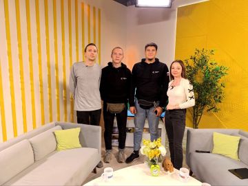 #НашиГости. Сегодня в нашей студии были: Черепин Никита Дмитриевич и Кучерук Артем Сергеевич — представители Молодёжки Народного фронта ДНР О группе быстрого реагирования Молодёжки Народного фронта ДНР — смотрите в утреннем...