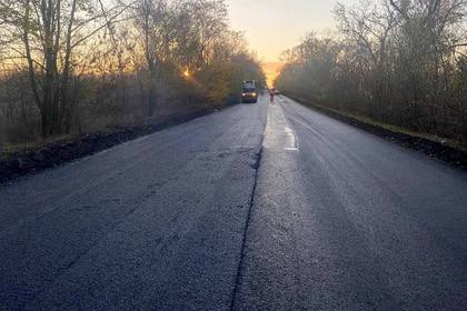 В Донецке досрочно завершили ремонт на Моспинском шоссе В Донецке досрочно завершили ремонт на Моспинском шоссе