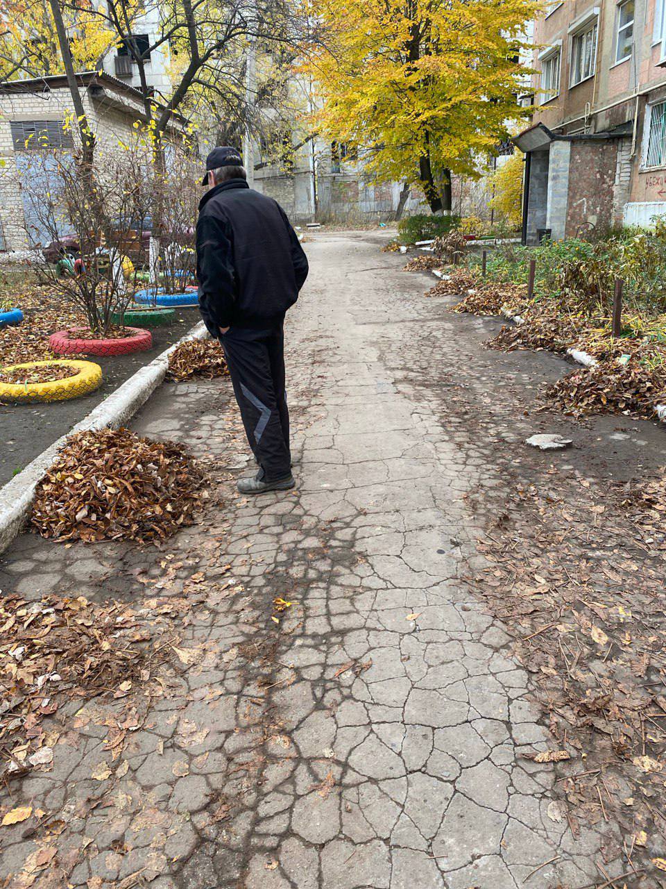В Кировском поддерживают чистоту во дворах В Кировском поддерживают чистоту во дворах