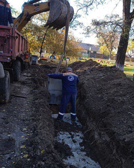 ФИЛИАЛОМ "ЕНАКИЕВОТЕПЛОСЕТЬ" ЛИКВИДИРОВАНА АВАРИЯ НА ТЕПЛОТРАССЕ КОТЕЛЬНОЙ "314 КВАРТАЛ"