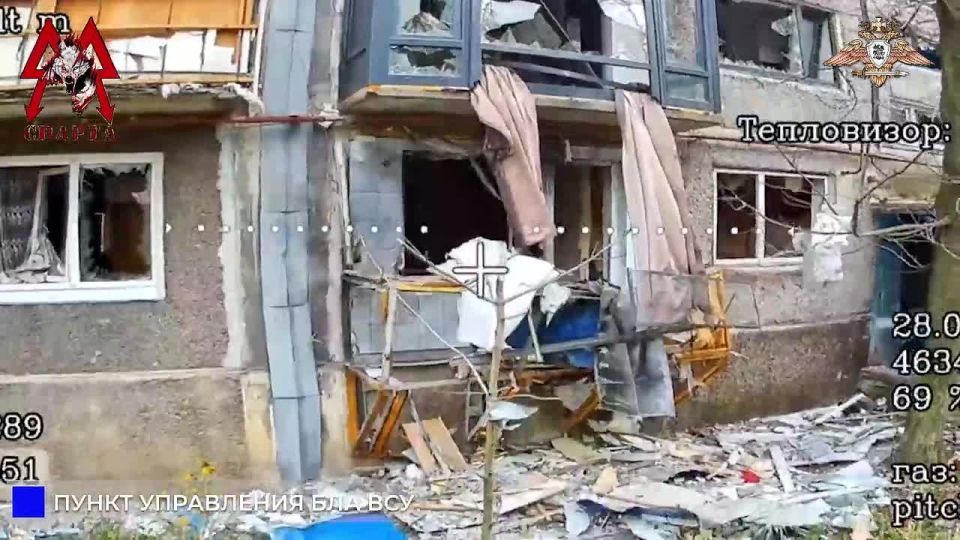 Батальон «Спарта» громит три ПУ БЛА ВСУ в окружённом Димитрове