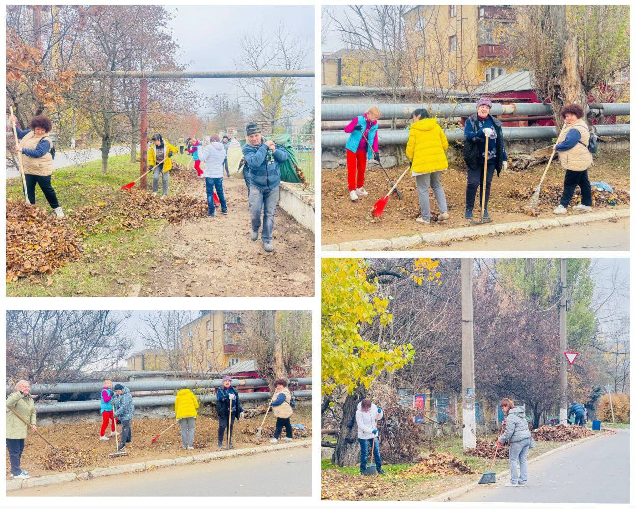По поручению Главы Донецкой Народной Республики Дениса Пушилина, с целью обеспечения чистоты и порядка в городе Зугрэсе был проведен субботник, к которому присоединились сотрудники предприятий, организаций и учреждений города По поручению Главы Донецкой Народной Республики Дениса Пушилина, с целью обеспечения чистоты и порядка в городе Зугрэсе был проведен субботник, к которому присоединились сотрудники предприятий, организаций и учреждений города