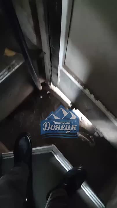 Маршрутки в Донецке разваливаются на ходу