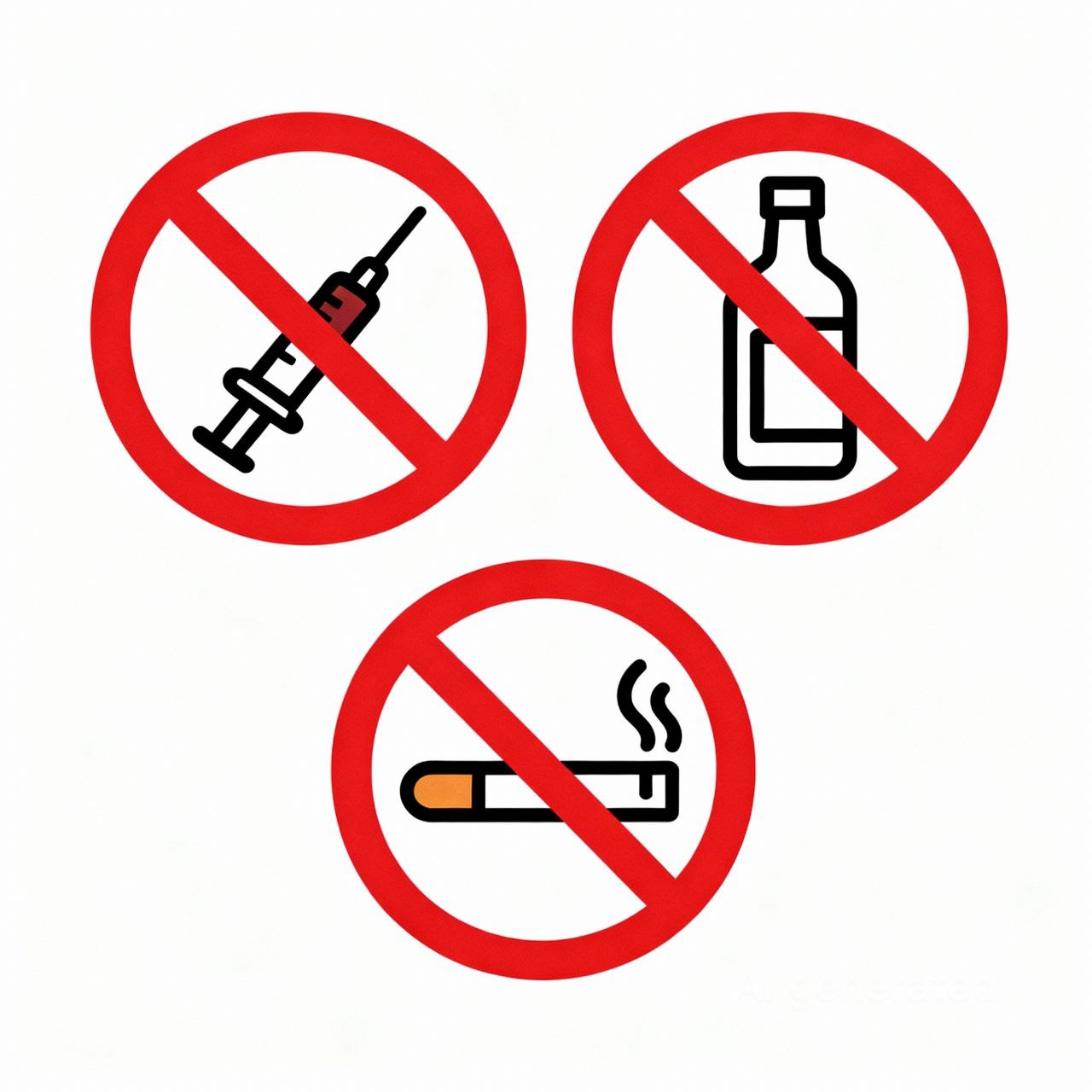 Скажи «нет» наркотикам, алкоголю и табаку!