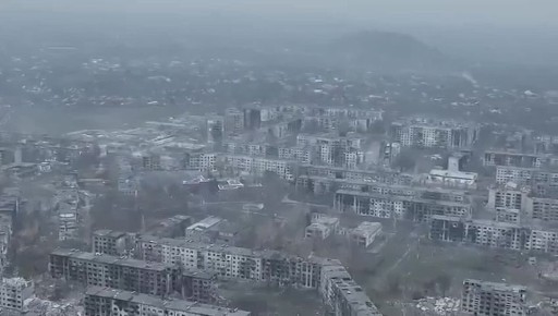 Так выглядит Мирноград, за который идут ожесточённые бои