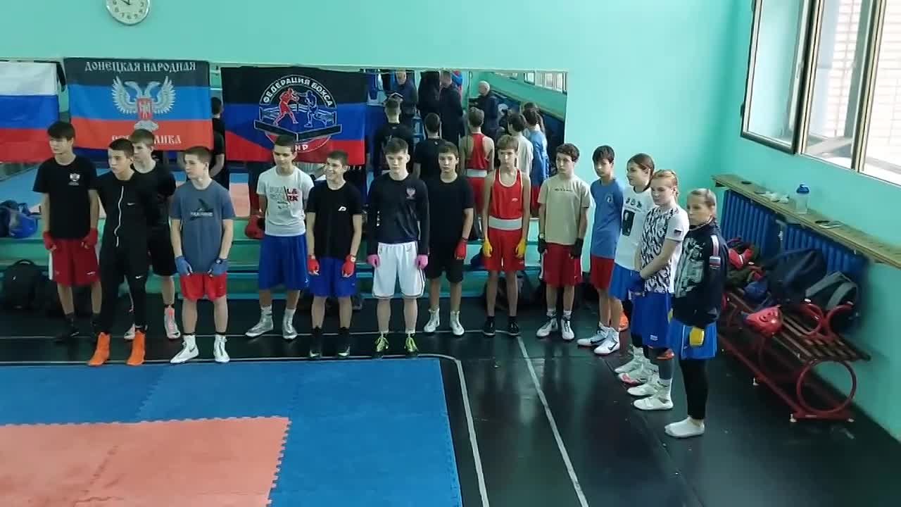 8 ноября в рамках подготовки к предстоящей в Международной матчевой встрече по боксу среди юношей 15-16 лет