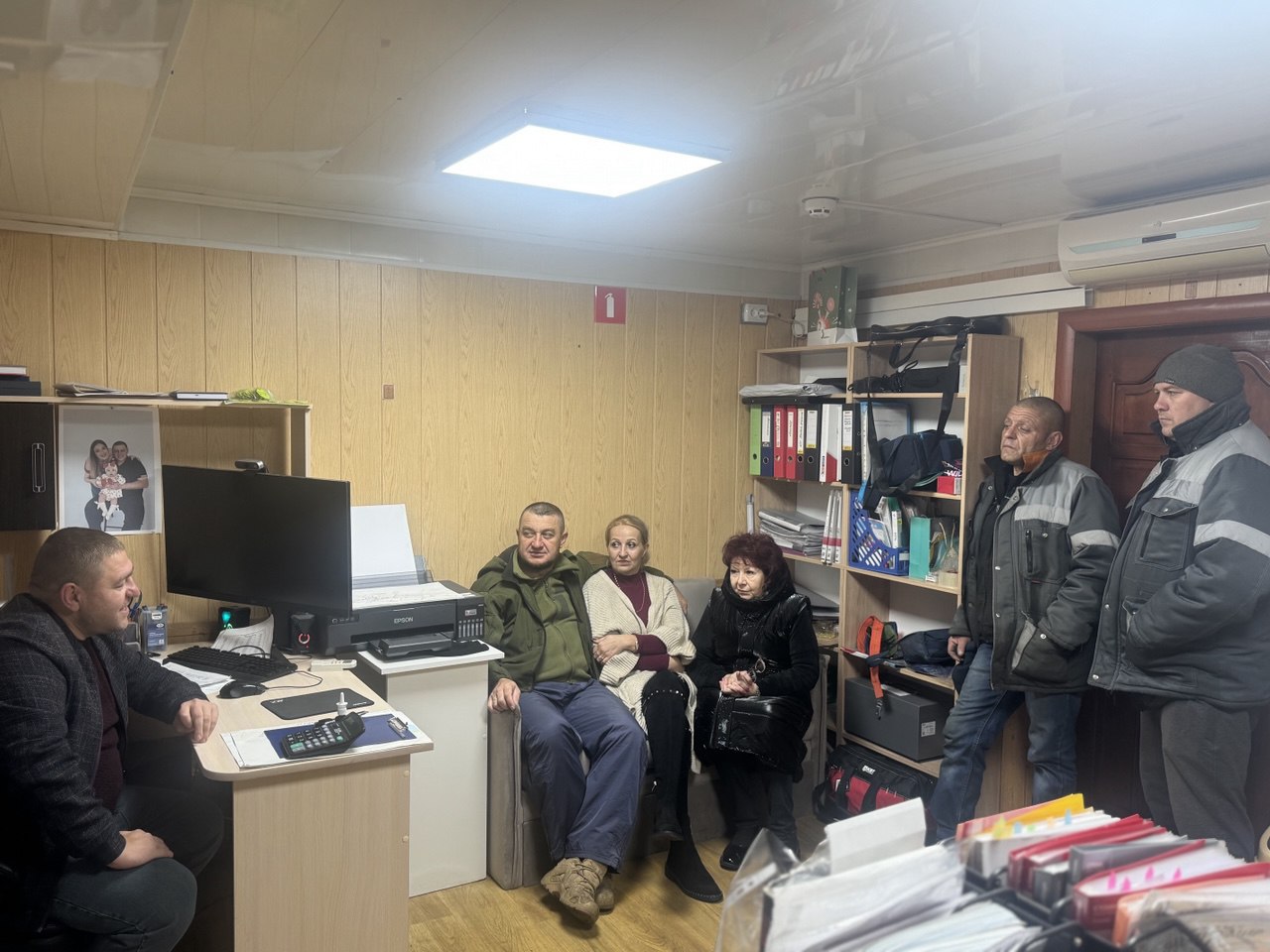 Депутат Тельмановского муниципального совета Максим Скрипка провел встречу с коллективом ООО "Энергосервис"