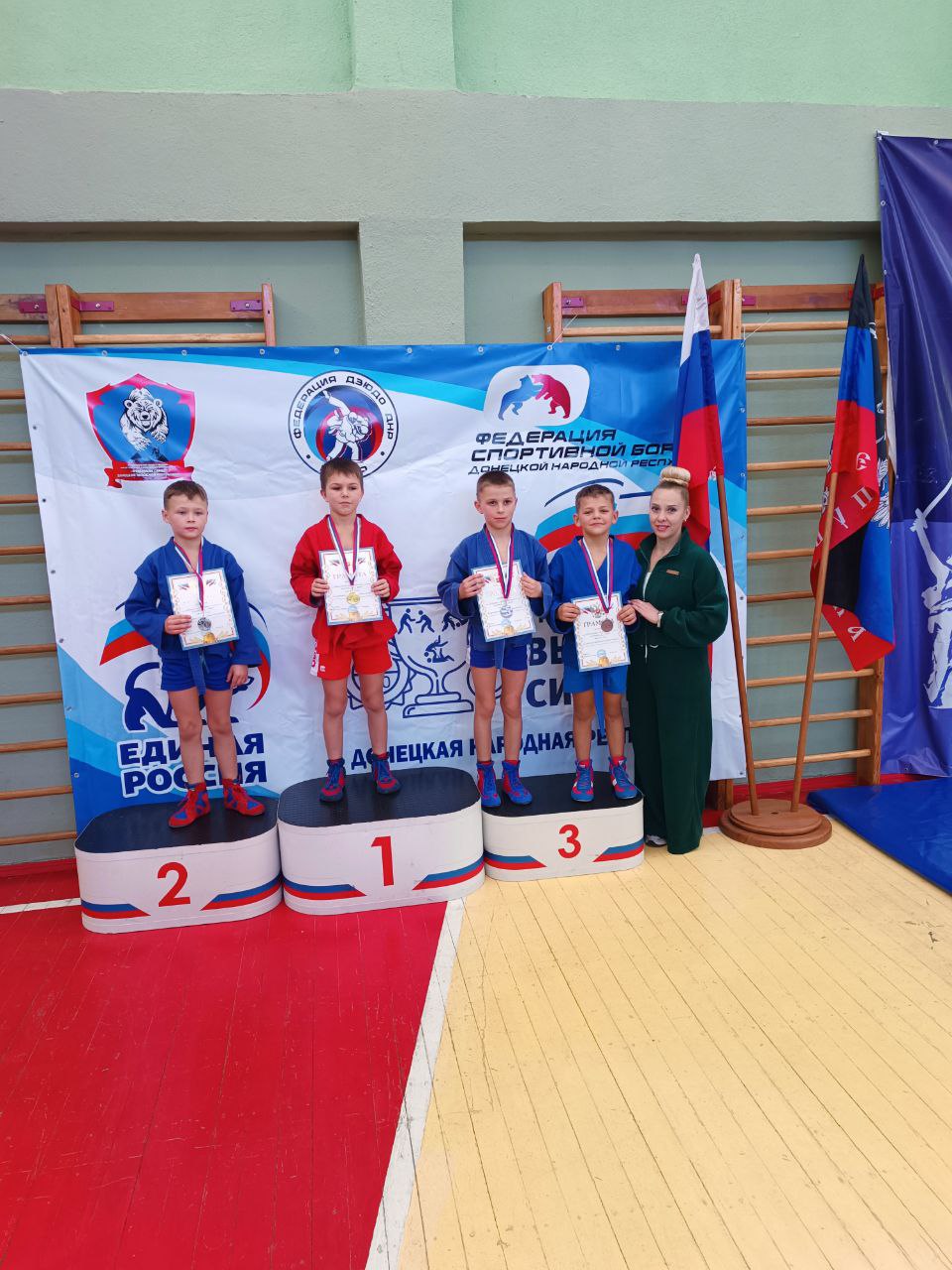 Наталья Великодная: Учащиеся Тельмановской Районной спортивной школы приняли участие в Первенстве г. Мариуполя по самбо