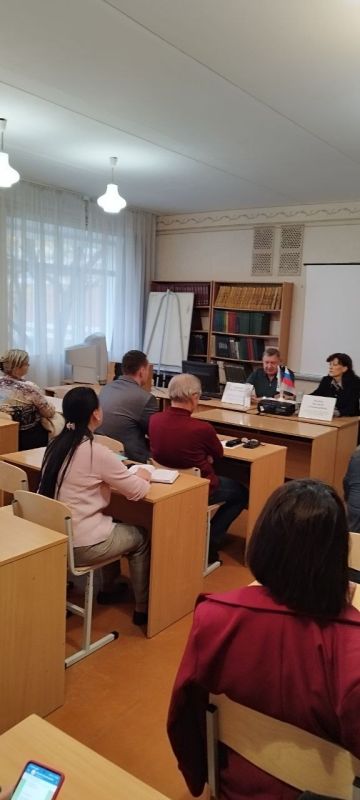 Сергей Скиданов: По поручению Главы Республики Дениса Пушилина продолжаются встречи с трудовыми коллективами Киевского района Сергей Скиданов: По поручению Главы Республики Дениса Пушилина продолжаются встречи с трудовыми коллективами Киевского района