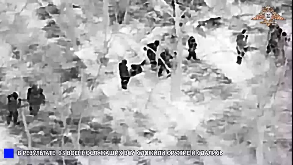 Заявляется как одновременная сдача 25 солдат из 38-й отдельной бригады морской пехоты ВМСУ под Мирноградом, однако в конце допрашивают лишь пятерых Заявляется как одновременная сдача 25 солдат из 38-й отдельной бригады морской пехоты ВМСУ под Мирноградом, однако в конце допрашивают лишь пятерых