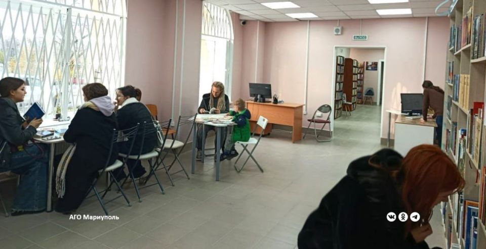 Мариупольская библиотека имени Н.В. Гоголя вернулась на свой прежний адрес Мариупольская библиотека имени Н.В. Гоголя вернулась на свой прежний адрес