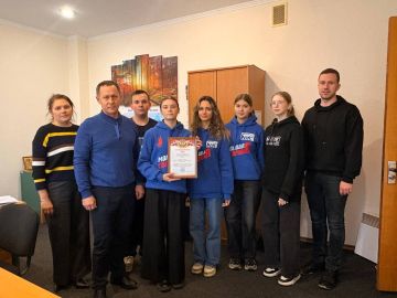 Александр Пеняев: С удовольствием пообщался сегодня с нашей молодежью